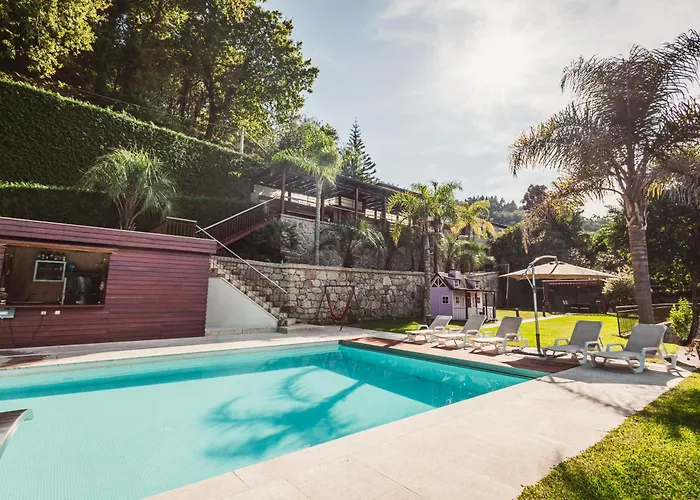 펜션 Quinta Da Mimosa 비에이라도미노